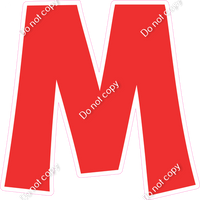 KG 18" Individuals - Flat Red M