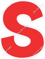 KG 18" Individuals - Flat Red S