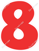 KG 18" Individuals - Flat Red 8