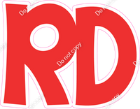 KG 18" Individuals - Flat Red RD