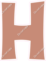 KG 18" Individuals - Flat Rose Gold H