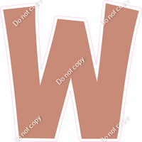 KG 18" Individuals - Flat Rose Gold W