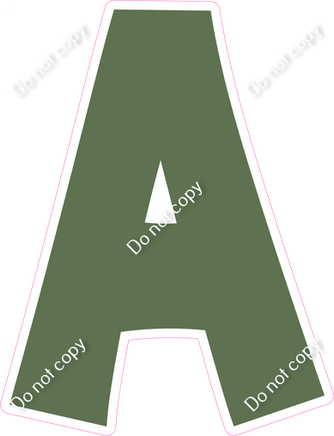 KG 18" Individuals - Flat Sage A
