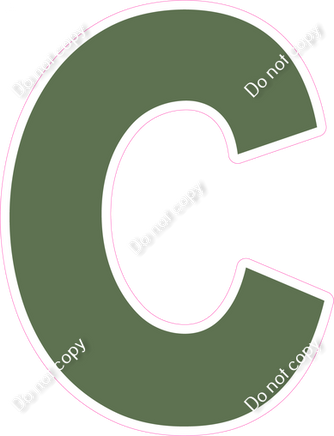 KG 18" Individuals - Flat Sage C