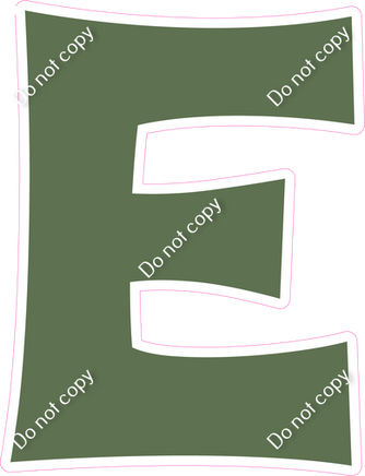 KG 18" Individuals - Flat Sage E