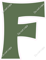 KG 18" Individuals - Flat Sage F