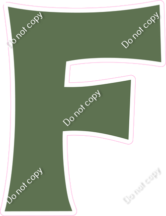 KG 18" Individuals - Flat Sage F