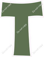 KG 18" Individuals - Flat Sage T