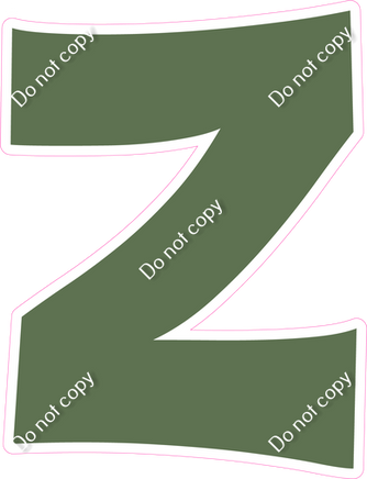 KG 18" Individuals - Flat Sage Z