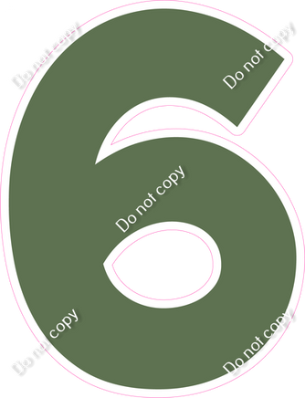 KG 18" Individuals - Flat Sage 6