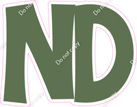 KG 18" Individuals - Flat Sage ND