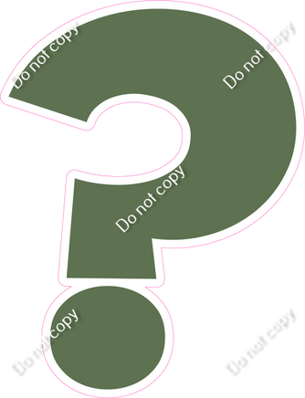 KG 18" Individuals - Flat Sage ?