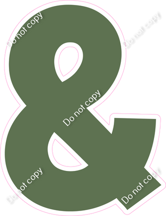 KG 18" Individuals - Flat Sage &