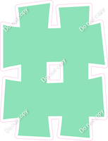 KG 18" Individuals - Flat Sea Foam #