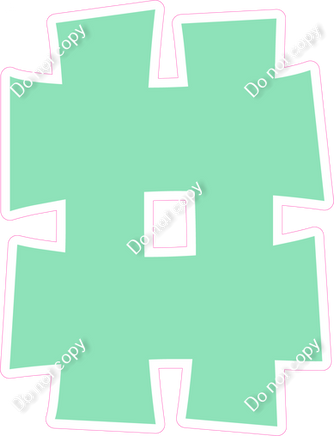 KG 18" Individuals - Flat Sea Foam #