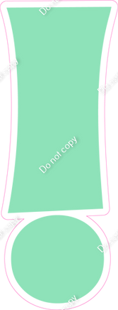 KG 18" Individuals - Flat Sea Foam !