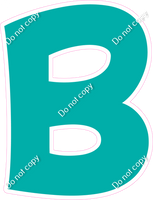 KG 18" Individuals - Flat Teal B