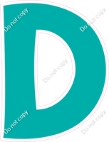 KG 18" Individuals - Flat Teal D