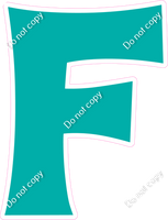 KG 18" Individuals - Flat Teal F