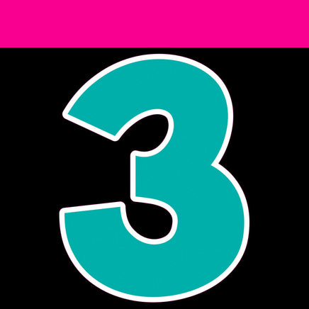 Flat - 18" KG 17 pc 0-9 Sets FLAT Teal