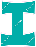 KG 18" Individuals - Flat Teal I