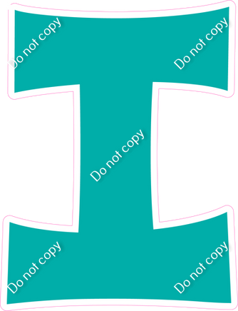 KG 18" Individuals - Flat Teal I