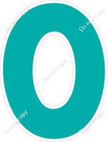 KG 18" Individuals - Flat Teal O