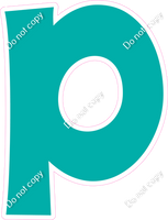 KG 18" Individuals - Flat Teal P