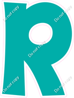 KG 18" Individuals - Flat Teal R