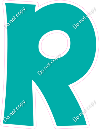 KG 18" Individuals - Flat Teal R