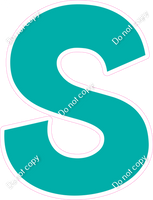 KG 18" Individuals - Flat Teal S