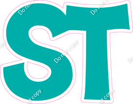 KG 18" Individuals - Flat Teal ST