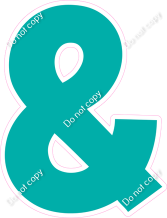 KG 18" Individuals - Flat Teal &