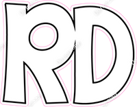 KG 18" Individuals - Flat White RD