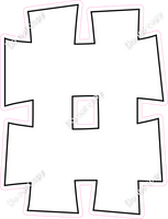 KG 18" Individuals - Flat White #