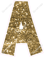 KG 18" Individuals - Gold Sparkle A