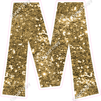 KG 18" Individuals - Gold Sparkle M