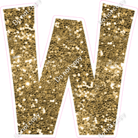 KG 18" Individuals - Gold Sparkle W