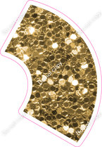 KG 18" Individuals - Gold Sparkle Apostrophe