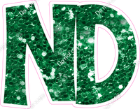 KG 18" Individuals - Green Sparkle ND