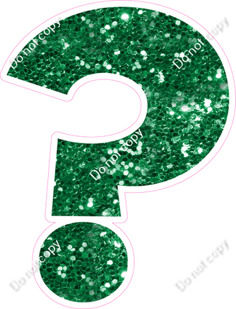 KG 18" Individuals - Green Sparkle ?