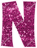 KG 18" Individuals - Hot Pink Sparkle N