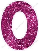 KG 18" Individuals - Hot Pink Sparkle