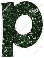 KG 18" Individuals - Hunter Green Sparkle P