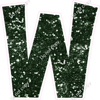 KG 18" Individuals - Hunter Green Sparkle W