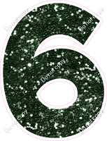 KG 18" Individuals - Hunter Green Sparkle 6