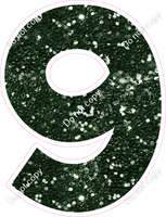 KG 18" Individuals - Hunter Green Sparkle 9