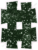 KG 18" Individuals - Hunter Green Sparkle #