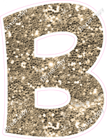 KG 18" Individuals - Khaki Sparkle B