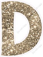 KG 18" Individuals - Khaki Sparkle D